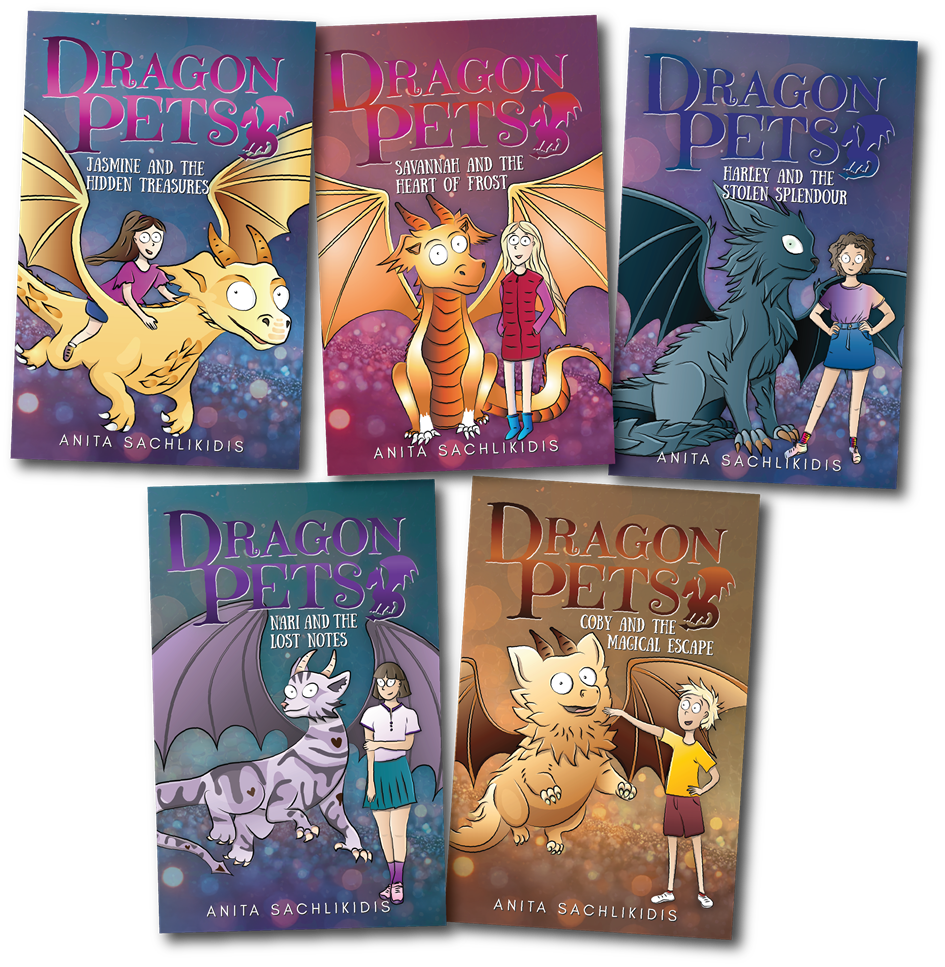 Dragon Pets - Book Covers